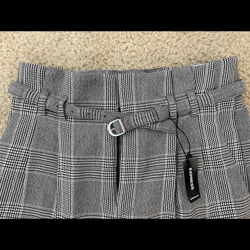 Express Wide Leg, High Rise Business Pants